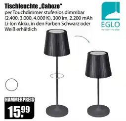 V Baumarkt Tischleuchte „Cabozo“ EGLO Angebot