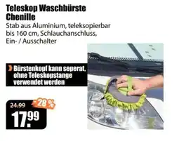 V Baumarkt Teleskop Waschbürste Chenille Angebot