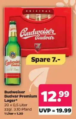 Netto Budweiser Budvar Premium Lager Angebot