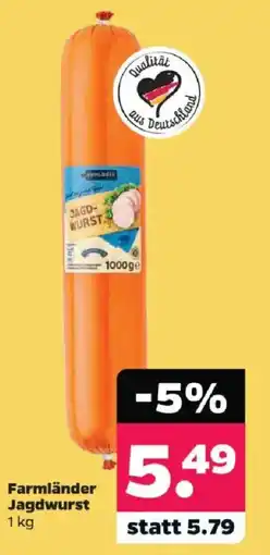 Netto Farmländer Jagdwurst Angebot