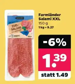 Netto Farmländer Salami XXL Angebot