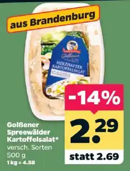 Netto Golßener Spreewälder Kartoffelsalat Angebot