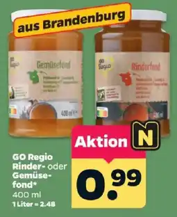 Netto GO Regio Rinder- oder Gemüse-fond Angebot