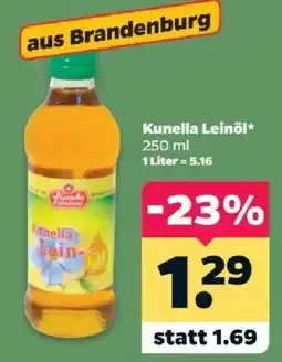 Netto Kunella Leinöl Angebot