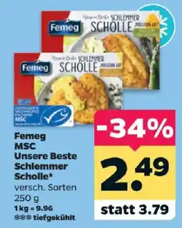 Netto Femeg MSC Unsere Beste Schlemmer Scholle Angebot