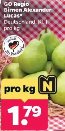 Netto GO Regio Birnen Alexander Lucas Angebot