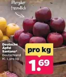 Netto Deutsche Äpfel Santana Angebot