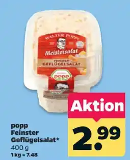 Netto popp Feinster Geflügelsalat Angebot