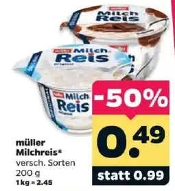 Netto müller Milchreis Angebot