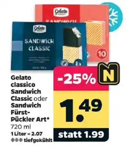 Netto Gelato Sandwich Classic Angebot