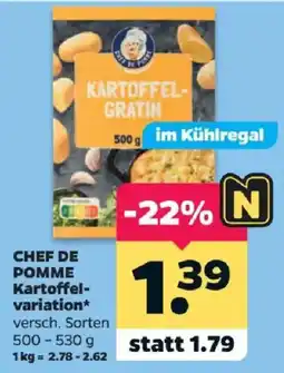 Netto CHEF DE POMME Kartoffelvariation Angebot