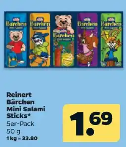 Netto Reinert Bärchen Mini Salami Sticks* Angebot