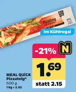 Netto MEAL QUICK Pizzateig Angebot