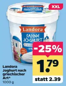 Netto Landora Sahne Joghurt Angebot