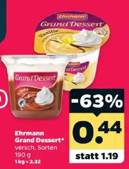 Netto Ehrmann Grand Dessert Angebot