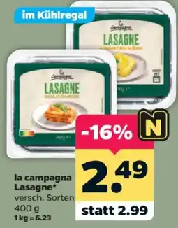 Netto la campagna Lasagne Angebot