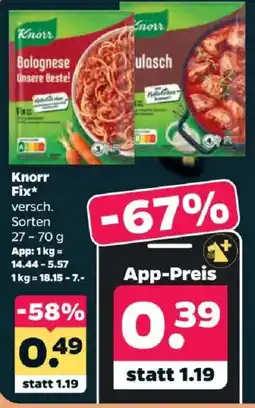 Netto Knorr Fix Angebot