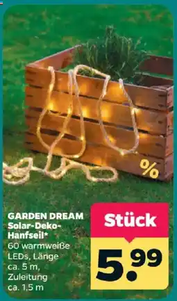 Netto GARDEN DREAM Solar-Deko-Hanfseil* Angebot