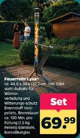 Netto Feuerrohr Lysa* Angebot