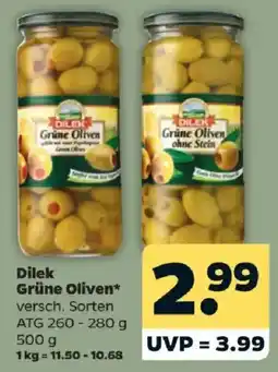 Netto Dilek Grüne Oliven* Angebot