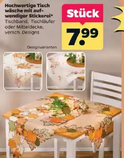 Netto Hochwertige Tischwäsche mit aufwendiger Stickerei* Angebot