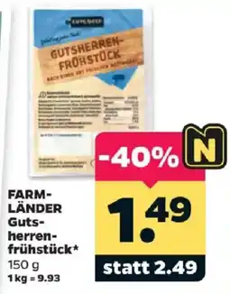 Netto FARM-LÄNDER Gutscherrenfrühstück* Angebot