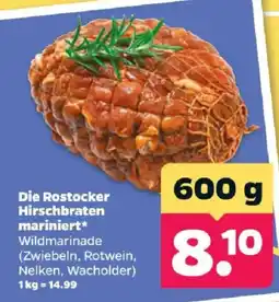 Netto Die Rostocker Hirschbraten mariniert* Angebot