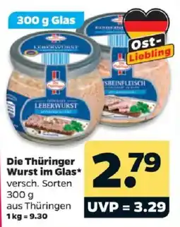 Netto Die Thüringer Wurst im Glas Angebot