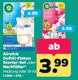 Netto Airwick Duftöl-Flakon Starter-Set oder Nachfüller Angebot