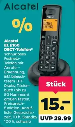 Netto Alcatel EL E160 DECT-Telefon Angebot