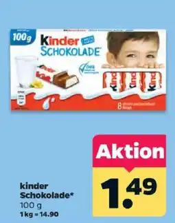Netto kinder Schokolade Angebot