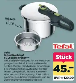 Netto Tefal Schnellkochtopf 6L „Secure Trendy“ Angebot