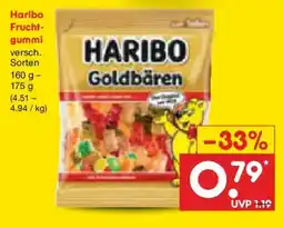 Netto Marken-Discount Haribo Frucht-gummi Angebot