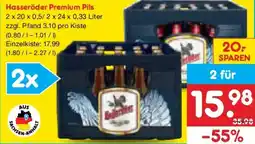 Netto Marken-Discount Hasseröder Premium Pils Angebot