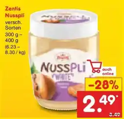 Netto Marken-Discount Zentis Nusspli Angebot