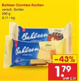 Netto Marken-Discount Bahlsen Comtess Kuchen Angebot