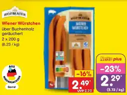 Netto Marken-Discount Wiener Würstchen Angebot