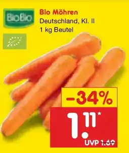 Netto Marken-Discount Bio Möhren Angebot