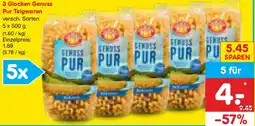 Netto Marken-Discount 3 Glocken Genuss Pur Teigwaren Angebot