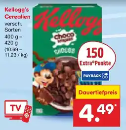 Netto Marken-Discount Kellogg's Cerealien Angebot