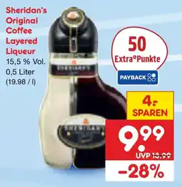Netto Marken-Discount Sheridan's Original Coffee Layered Liqueur Angebot