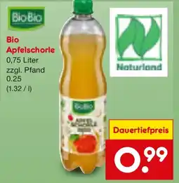 Netto Marken-Discount Bio Apfelschorle Angebot