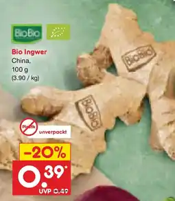 Netto Marken-Discount Bio Ingwer Angebot