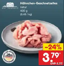 Netto Marken-Discount Hähnchen-Geschnetzeltes natur Angebot
