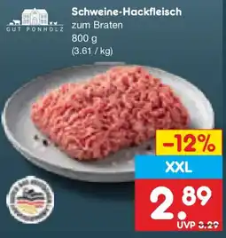 Netto Marken-Discount Schweine-Hackfleisch Angebot