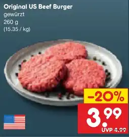 Netto Marken-Discount Original US Beef Burger Angebot