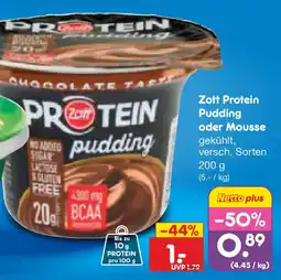 Netto Marken-Discount Zott Protein Pudding oder Mousse Angebot