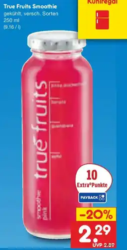 Netto Marken-Discount True Fruits Smoothie Angebot