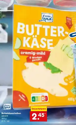 Netto Marken-Discount GUTES Land Butterkäsescheiben Angebot