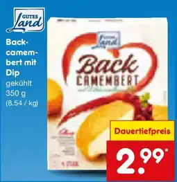 Netto Marken-Discount Gutes Land Back-camembert mit Dip Angebot